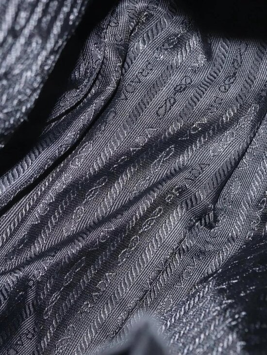 PRADA Backpack Nylon Black Silver main image 7